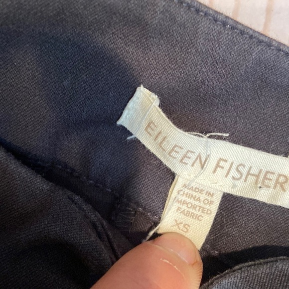Eileen fisher flat front black pants​ - Picture 7 of 7